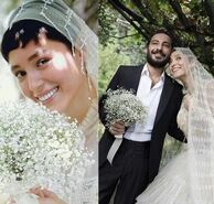 اولین عکس عروسی نوید محمدزاده و همسرش | عروسی لاکچری نوید محمدزاده