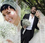 اولین عکس عروسی نوید محمدزاده و همسرش | عروسی لاکچری نوید محمدزاده