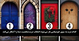 تست روانشناسی | یک در  انتخاب کن تا بگم چقدر منحصر به فردی