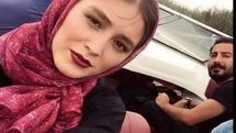 موهای چتری فرشته حسینی با این شال تور توری حسابی جنجال به پا کرد | تیپ فرشته خانم چقدر خزه!
