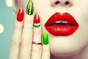 ترند جاری کش طرح ناخن یلدایی بسیار جذاب | امسال بدرخش تو فامیل