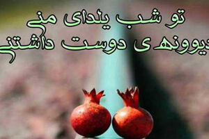  شعر عاشقانه شب یلدا ۱۴۰۲ برای عشقم و استوری 