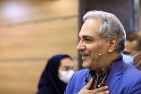 عشوه های خانم بازیگر برای مهران مدیری | مهران مدیری رام او شد