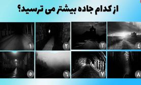 تست شخصیت شناسی | از کدام جاده بیشتر میترسید؟ تا ترس های وجودیت رو بگم