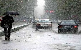 ریزش باران بهاری در این استان ها