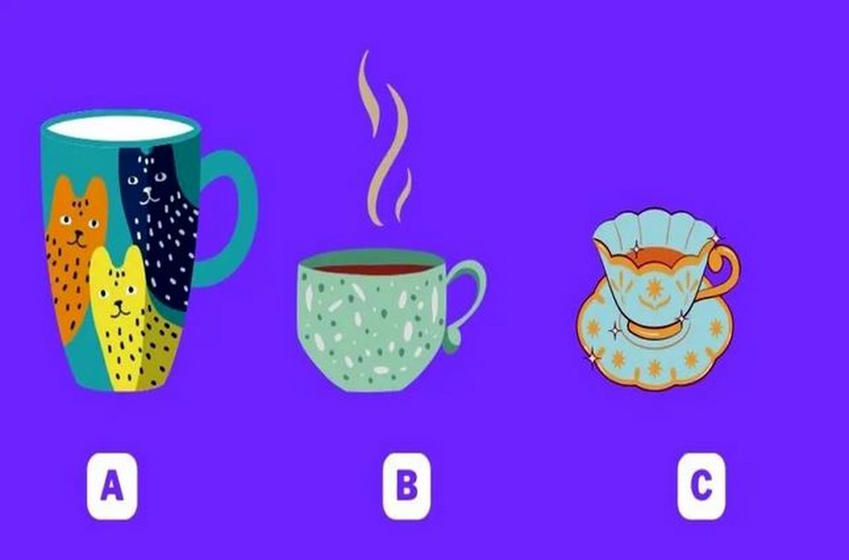تست شخصیت شناسی | یک فنجان انتخاب کنید تا ویژگی های پنهانتو بگم