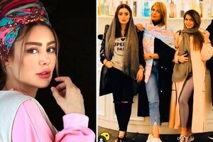 تصویر دیدنی از تتوهای سحرقریشی | سحر خانم شبیه دفتر نقاشی شده!