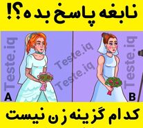 تست هوش | فقط یه نابغه میتونه تشخیص بده کدوم عروس دختر نیست